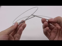 Acciaio 304 Balcone Griglia invisibile Decorazione familiare Resiste ad alta pressione