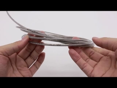 Cavi in acciaio inossidabile Edifici Sicurezza Griglia invisibile Spessore 1,8 mm