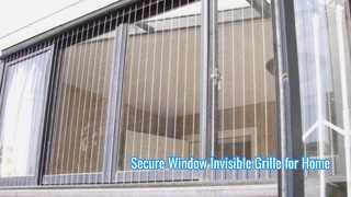 La griglia invisibile per finestre protegge la tua casa senza sbarre