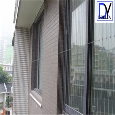 Modern Look Clear View Window Invisible Grille with 400 kg Tensile Impact for Safety