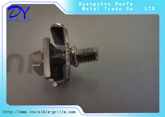 Rivestimento invisibile del nylon degli accessori della griglia delle griglie dei grattacieli fissi del muro di cemento