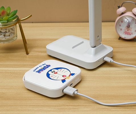 Lampade a LED a bordo letto Batteria USB Lampade mobili da scrivania per il soggiorno