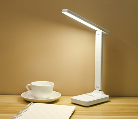 Lampada da tavolo pieghevole a braccio regolabile 5500 Kelvin Touch Control con 10 lampadine per illuminazione luminosa