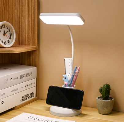 Lampada da tavolo a LED a controllo tattile con temperatura del colore 6500-8000K 5W Potenza 10 lampadine Piccole lampade da tavolo