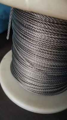 Copertura finale di alluminio parte finestra griglia invisibile per la superficie del filo di nylon acciaio