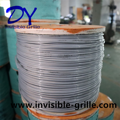 316 filo 2,0 mm scudo balcone invisibile con rivestimento di nylon sicurezza