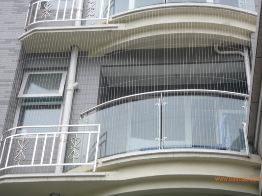 Griglie da balcone con vista libera con capacità di 100 kg Griglia da balcone invisibile