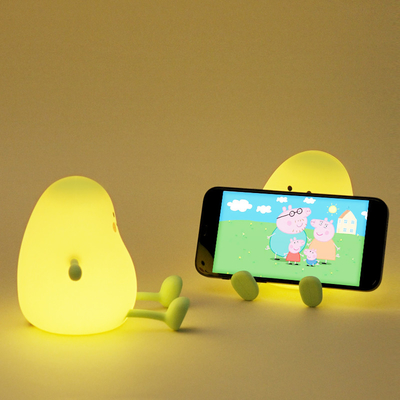 Cute Design Cute Night Light Lamp Con Piccolo Mango Design E 18650 Batteria al litio 5h-40h Tempo di utilizzo