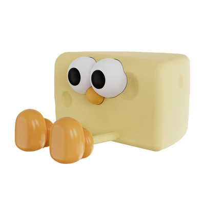 Cina Fabbrica Moderno Disegno USB Ricaricabile Silicone Bambino Luce Notturna Lampada Smart Home Illuminazione Con Un Formaggio Disegno Per Le Ragazze Camera Da letto