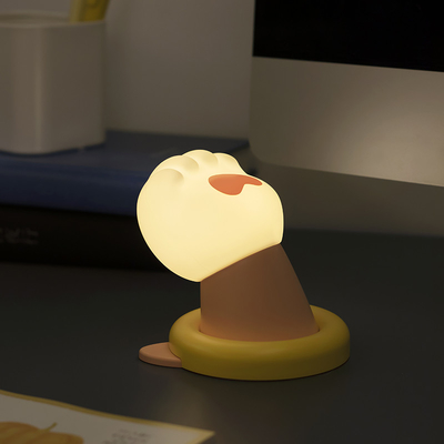 Cat Paw Night Light con fonte di alimentazione a batteria e design multifunzionale
