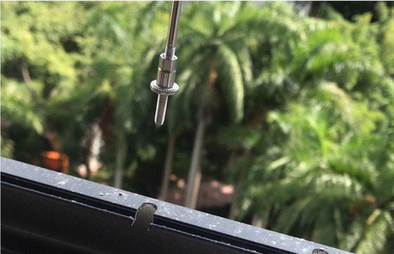 Grill di sicurezza per balconi di alta durata resistente alla corrosione per la sicurezza e la protezione dei balconi