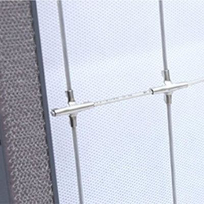 Acciaio resistente alla corrosione 316 fili balcone griglia invisibile