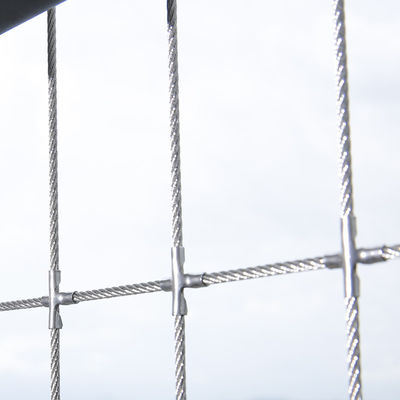 2.0mm 316 filo in acciaio inossidabile edificio di grattacieli balcone/finestra