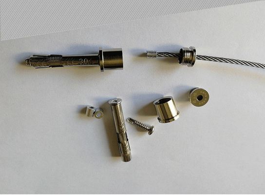 Balcone griglia invisibile 316 filo 12 1 con rivestimento in nylon 2.0 mm