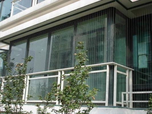 Capacità di carico di 100 kg Balcone Griglia invisibile con colore grigio