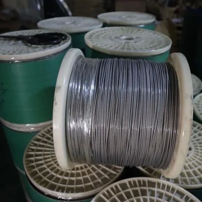 Balcone in acciaio inossidabile di grado 316 Griglia invisibile con lunghezza di 6 m e spazio di 5 cm per la sicurezza