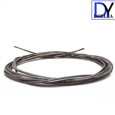 Griglia invisibile di vetro in acciaio inossidabile con 5 cm di distanza tra i fili spessore di 2,0 mm e 400 kg di resistenza alla trazione