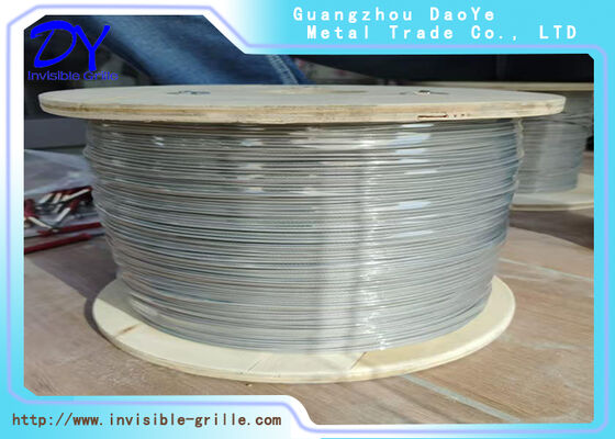 2.0mm 316 filo in acciaio inossidabile edificio di grattacieli balcone/finestra