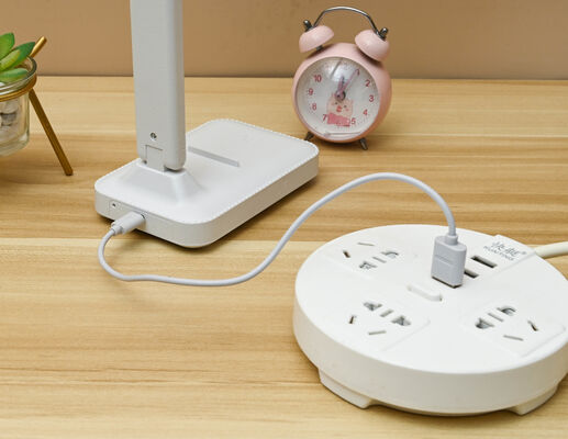 Comodino con ricarica USB, luce LED, lettura per bambini, studio in dormitorio, luce per lo studio notturno