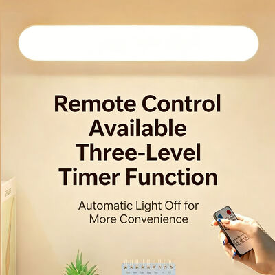 Lampada da tavolo a LED magnetica, antiriflesso, ricaricabile tramite USB, 3 temperature di colore, dimmerazione continua per la lettura