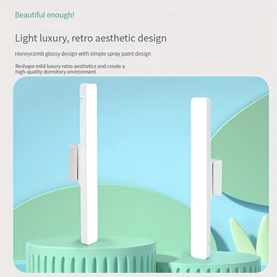 3500-6500K Temperatura del colore Lampada da tavolo a LED con tensione nominale 5V 1A Ideale per illuminazione di attività lettura e decorazione