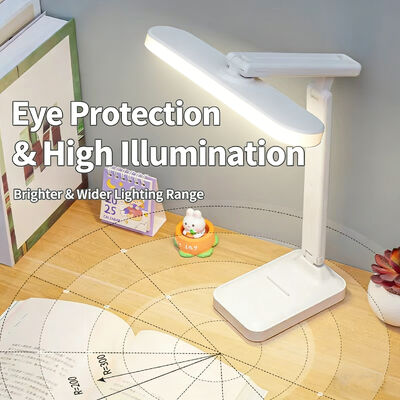 Fonte di alimentazione elettrica Lampada da tavolo che offre temperatura del colore 3500-6500K Ideale per l'illuminazione dei compiti Scrivania e ufficio domestico