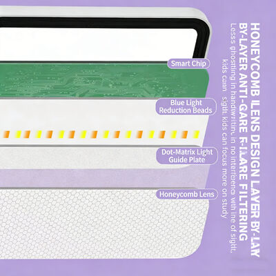 Lampada da scrivania a LED, lampada a clip per studenti con protezione per gli occhi, luce notturna dimmerabile touch-control per camera da letto