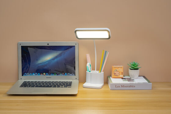 Lampada da tavolo a LED nordica con USB Plug-In Moderno design Libro luce per lo studio notturno a casa speciale lampada da tavolo regalo portapenna per tubi