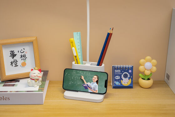 Portapenne a tubo Lampada da scrivania Regalo speciale per la casa Lampada da tavolo a LED nordica Lampada da tavolo USB a batteria per dormitorio