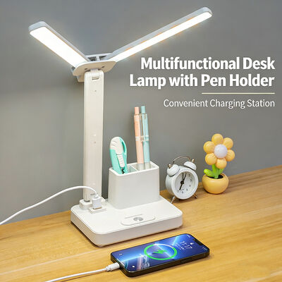 LED Table Lamp Adjustable Brightness Suitable for Reading Writing and Computer Tasks