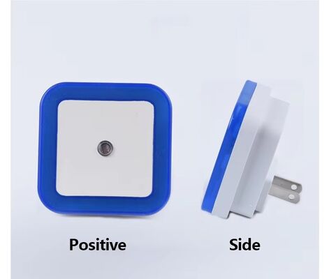 Luci notturne a LED a induzione automatica Lampada da comodino a risparmio energetico Luce notturna multicolore per camera da letto