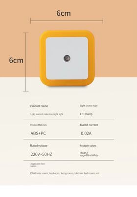 Luce Notturna Carina Lampada Luce Morbida Sensore di Movimento Rilassante e Sicura Notturna