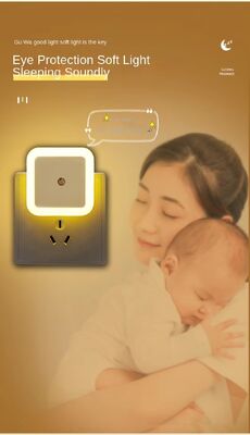 Auto On Off Plug in Night Light Lamp  Bedrooms Hallways and Bathrooms