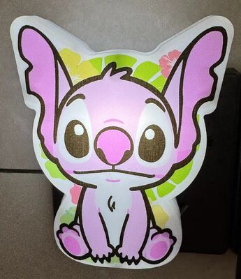 Lampada da notte a spina con consumo energetico di 0,5W, stile Stitch, opzioni di colore, adatta per casa, ufficio e cameretta dei bambini