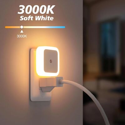 Luce Notturna a LED Plug-in con Sensore Intelligente Crepuscolo-Alba