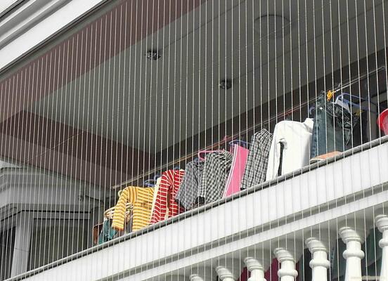 6cm Distanza del filo Frostruzione invisibbile Griglia di sicurezza interna esterna schermo protettivo speciale per case uffici e spazi pubblici