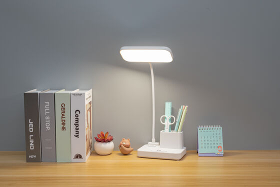 Lampada da tavolo a LED a batteria Perfetta per la stanza da studio camera da letto Con luminosità regolabile e lunga durata della batteria