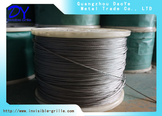 2mm 304 / 316 saldatura in acciaio inossidabile filo di filo per griglie invisibili DY