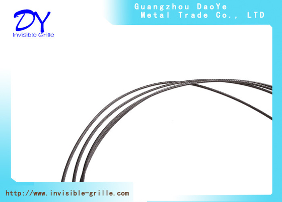 2.5mm Dia 304 / 316 filo in acciaio inossidabile per la sicurezza sistemi di griglia invisibile