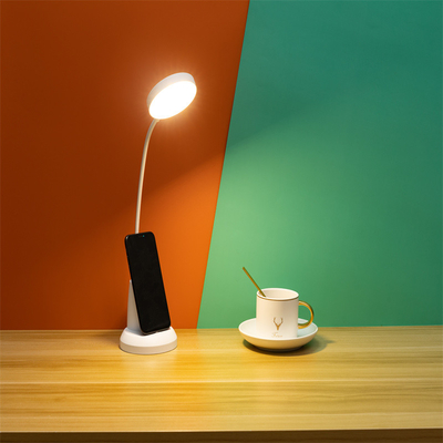 Lampada da tavolo a LED pieghevole da 5W con temperatura del colore regolabile per la lettura e lo studio