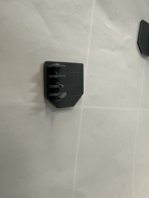 Sicurezza Griglie invisibili Traccia in alluminio AG3/4 Grigia Cappa Invisibile accessori di griglia