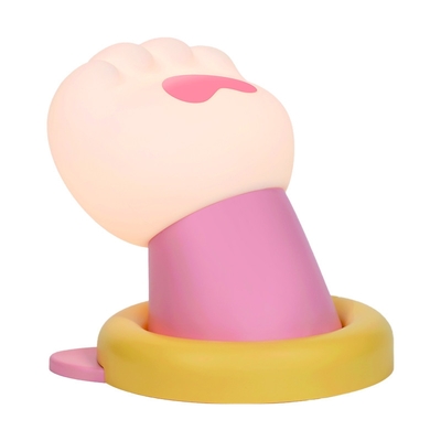 Controllo di sonno da fabbrica CAT PAW USB Lampade da camera da letto Lampada di silicone Ricaricabile