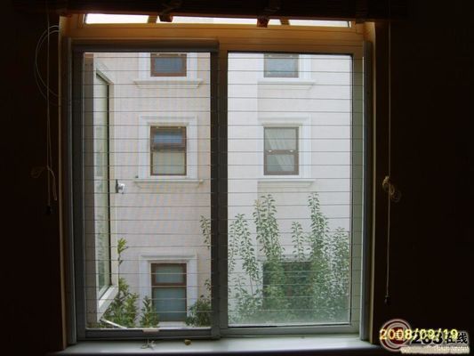 Clip Crossing2.0mm Balcone Griglia invisibile con protezione da fiori