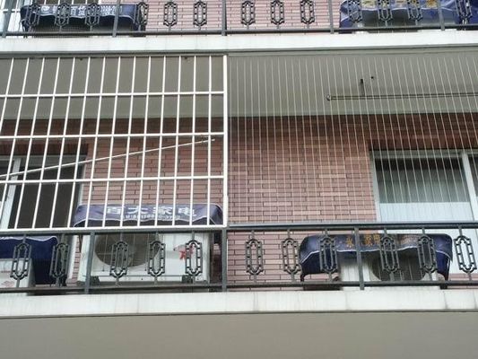 Stile di design della società moderna Griglia invisibile Balcone per tolleranza Tolleranza ± 1%