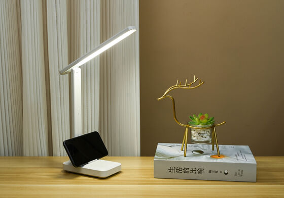 Comodino con ricarica USB, luce LED, lettura per bambini, studio in dormitorio, luce per lo studio notturno