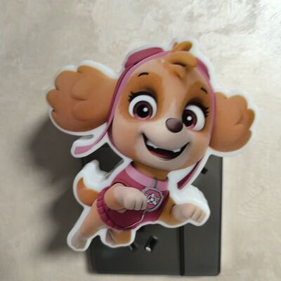 Lampada da notte plug-in 110-240V, adorabile e compatta, per camera da letto, corridoio e cameretta