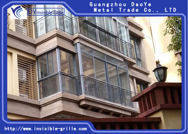 Griglie invisibili dell'uscita di sicurezza facile per il balcone che mantiene una buona vista trasparente