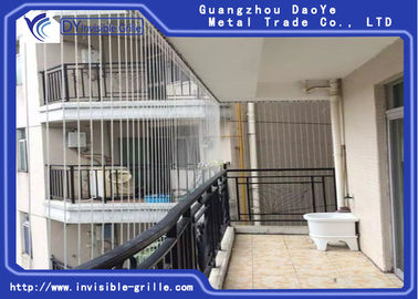 Fornisca il più forte alluminio del cavo della struttura del fondamento per la griglia invisibile del balcone