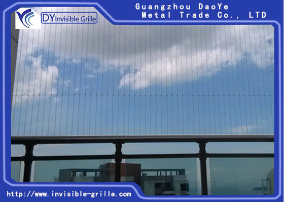 Griglia invisibile di sicurezza #316 di Grey 6m del grattacielo per il balcone