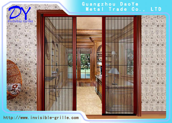 Profilo di alluminio della porta antizanzare invisibile ritrattabile dell'insetto del rullo